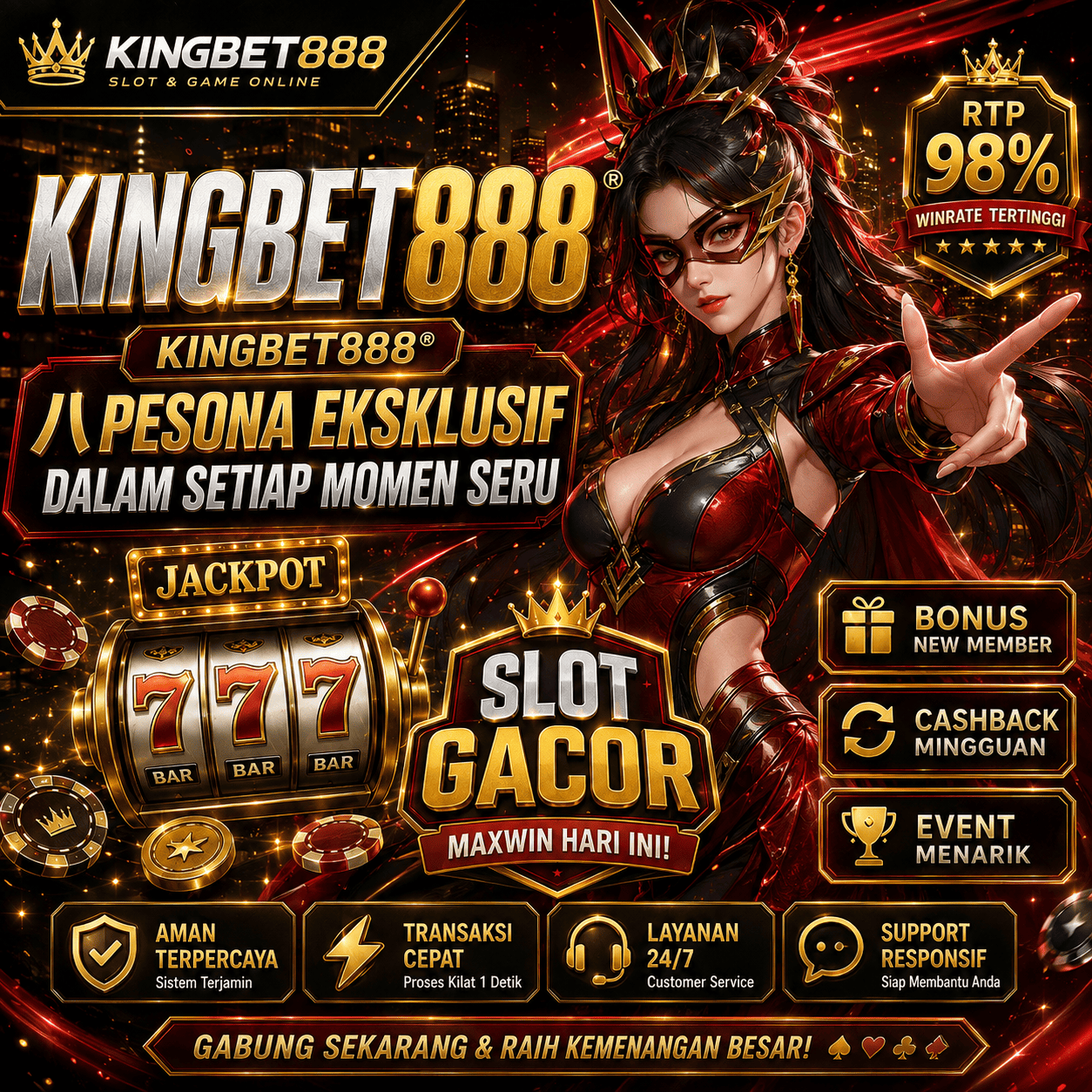 KINGBET888® 八 Pesona Eksklusif Dalam Setiap Momen Seru